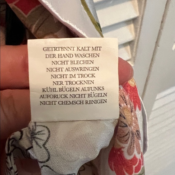 # 0590+ Japanese Floral Kimono Robe with Floral Red Heart Dot Dress Set. - Picture 7 of 9